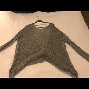 Free People Cross Back Sweater